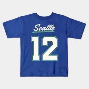 12th Man Seattle Kids T-Shirt